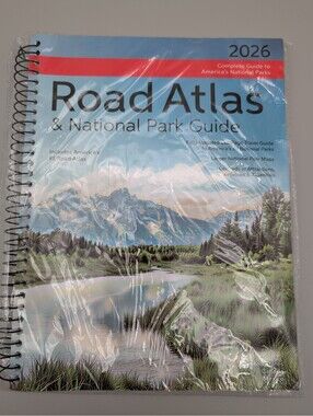 2026 Rand McNally Road Atlas & National Park Guide Spiral Bound